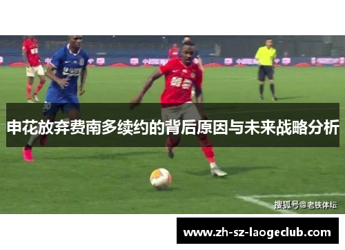 申花放弃费南多续约的背后原因与未来战略分析